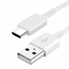 Samsung EP-DR140AWE USB-A - USB-C 0.8m kabelis (didmeninė – pakaitinė pakuotė) – baltas