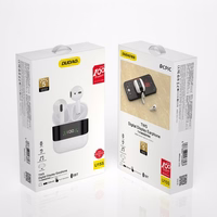 Belaidė laisvų rankų įranga Dudao "U15S" balta (su LED ekranu)