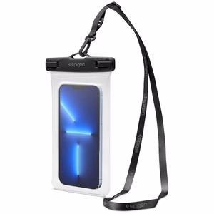 Spigen Aqua Shield A601 universalus vandeniui atsparus dėklas, skaidrus