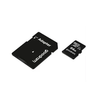 Atminties korta Goodram microSD 64Gb UHS I (class 10) + SD adapter