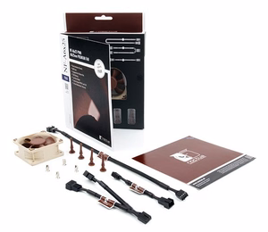 Noctua NF-A6x25 PWM kompiuterio korpuso ventiliatorius 6 cm smėlio, rudas