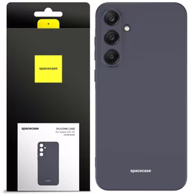 Spacecase Dėklas Silicone Case Galaxy A55 5G juodas