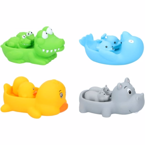 Eddy Toys vonios žaislų rinkinys su ančiuku, 3 vnt.