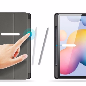 Dėklas Dux Ducis Domo Samsung P610/P615/P613/P619/P620/P625 Tab S6 Lite 10.4 juodas