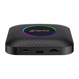 Carlinkit TBOX PLUS LED belaidis adapteris, 4G/64G, Apple Carplay/Android Auto (juodas)