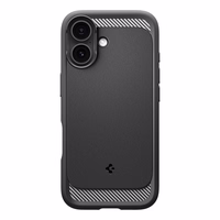 Spigen Rugged Armor Mag Magnetinis dėklas telefonui iPhone 17 - matinė juoda