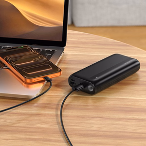 Borofone BJ86 Victoria išorinė baterija 20000mAh 2xUSB juoda