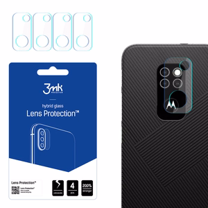 HYBRID GLASS 3MK FLEXIBLE GLASS LENS MOTOROLA DEFY 2021 CAMERA 4 PCS.