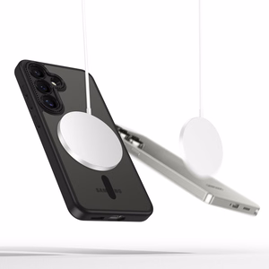 Tech-Protect MagCam Magnetinis dėklas telefonui Samsung Galaxy S25 - Juodas