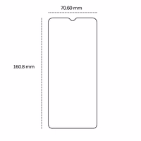 Grūdintas stiklas 2,5D Samsung Galaxy A23 4G / A23 5G / M23 5G
