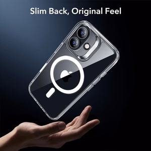 ESR Classic Hybrid MagSafe + grūdinto stiklo rinkinys iPhone 17 - skaidrus