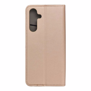 SMART CASE knygos dėklas SAMSUNG M16 auksinis