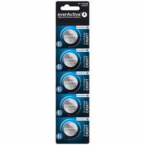 Batteria al litio EverActive CR2477 - blister da 5 pezzi