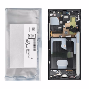 ServicePack LCD ekranas SAMSUNG Note 20 Ultra 5G N986 / N985 GH82-31453A mistinis juodas