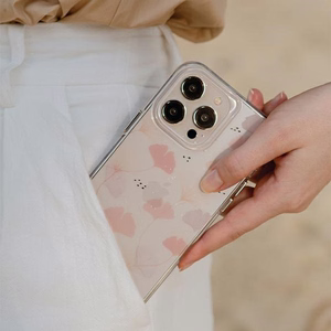 Uniq Coehl Meadow dėklas telefonui iPhone 14 Pro - rožinis