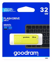 Goodram UME2 USB atmintukas 32 GB USB A tipo 2.0 Geltona