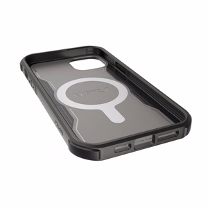 Raptic X-Doria Fort dėklas iPhone 14 Pro Max su Magnetine šarvuota juoda danga