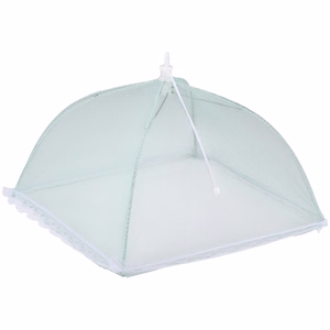 Sulankstomas tinklinis maisto gaubtas Alpina, 35 × 35 × 22 cm, žalias