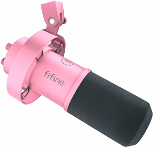 Fifine K688P dinaminis mikrofonas (rožinis)