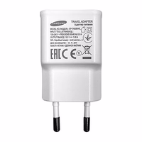 Samsung EP-TA50EWE 8W USB-A sieninis įkroviklis su MicroUSB kabeliu ECB-DU4AWE (Bulk - pakaitinė pakuotė) - baltas