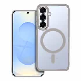 COLOR EDGE MAG COVER dėklas telefonui suderinamas su Magnetiniu SAMSUNG S25 titano pilka