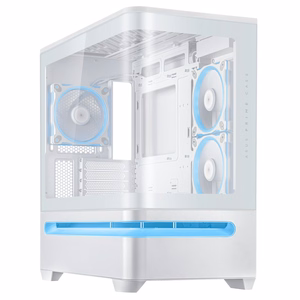 ASUS PRIME AP202 ARGB „Midi Tower“ Balta