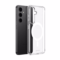 Crong Crystal Shield Magnetic - Samsung Galaxy S25+ MagSafe dėklas (Clear)