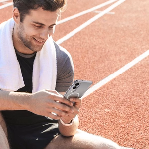 Dėklas Dux Ducis Clin Magsafe Samsung S937 S25 Edge skaidrus