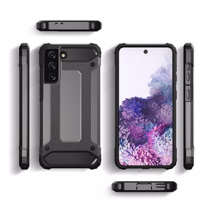 Hybrid Armor dėklas telefonui Samsung Galaxy S23 šarvuotas hibridinis dėklas mėlynas