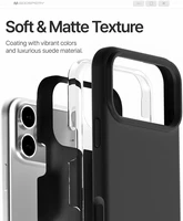 Dėklas Mercury Pure Magsafe Silicon Case Apple iPhone 17 Pro raudonas