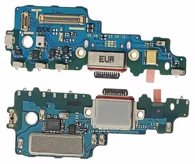 Lanksčioji jungtis Samsung F946 Galaxy Z Fold5 5G su įkrovimo kontaktu ir mikrofonu originali (service pack)
