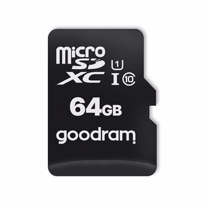 GOODRAM кардридер USB A + Micro USB ALL IN ONE M1A4 + карта памяти micro SD 64GB с адаптером SD