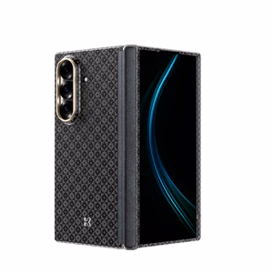 Benks Combo Armor Grid Axis Kevlar Samsung Galaxy Z Fold 7 - galines deklo + priekines dangos + corning stiklo rinkinys