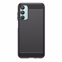 Tech-Protect TPUCarbon dėklas telefonui Samsung Galaxy M15 5G - juodas