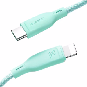 Joyroom Multi-Color Series S-A34 USB-C / USB-C PD 60W kabelis 1m - violetinis