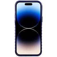 Audi IML Magnetinis dėklas telefonui iPhone 14 Pro Max - mėlynas