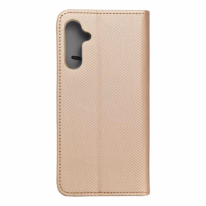 Išmanusis dėklas knygos tipo SAMSUNG M15 - auksinis (m)