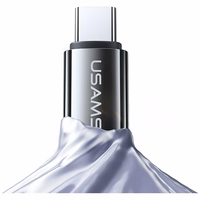 Laidas USAMS TC Series SJ750 100W USB-C į USB-C 1,2 m tamsus