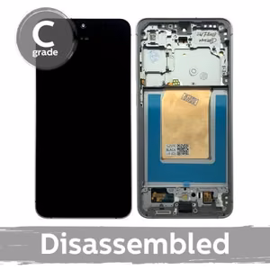 LCD Display Compatible With Samsung S731 S25 FE with Frame / JetBlack / (8/10 Disassembled)