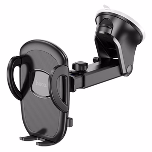 Automobilinis telefono laikiklis Hoco H9 (dashboard) juodas