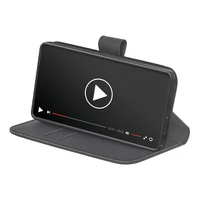 Puro atverčiamas dėklas su pinigine Samsung Galaxy S25 Ultra - juodas