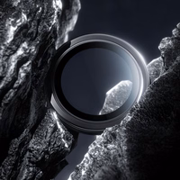 Benks Grūdintas stiklas Glass Warrior metalinis objektyvo apsauginis stiklas kamerai Iphone 17 (lęšio 2 vnt.) juodas