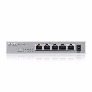 Zyxel XMG-105 Ne-valdomas 2.5G Ethernet (100/1000/2500) Pilka