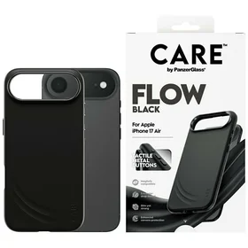CARE by PanzerGlass Funkcinis FLOW Magnetinis dėklas telefonui iPhone Air - Juodas