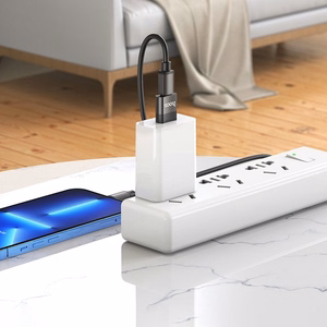 Adapteris Hoco UA17 USB-A to Type-C juodas