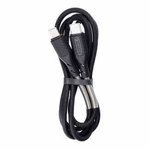 FORCELL F-ENERGY Carbon CB-01C Kabelis C tipo į Lightning PD 3A 27W CB-01C 1 m juodas