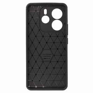 Tel Protect Carbon Elite dėklas telefonui Xiaomi Redmi Note 14 5G juodas