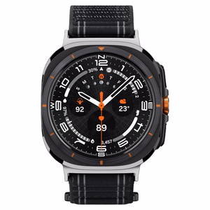SPIGEN WBF0 dirželis SAMSUNG GALAXY WATCH ULTRA 2024 / 2025 (47 MM) juodas