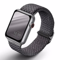 Uniq Aspen pintas dirželis skirtas Apple Watch 1/2/3/4/5/6/7/8/SE/SE2 40/38/41mm - pilkas