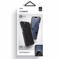 Uniq Combat dėklas telefonui iPhone 12 Pro Max - juodas